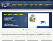 Tablet Screenshot of csltraining.com